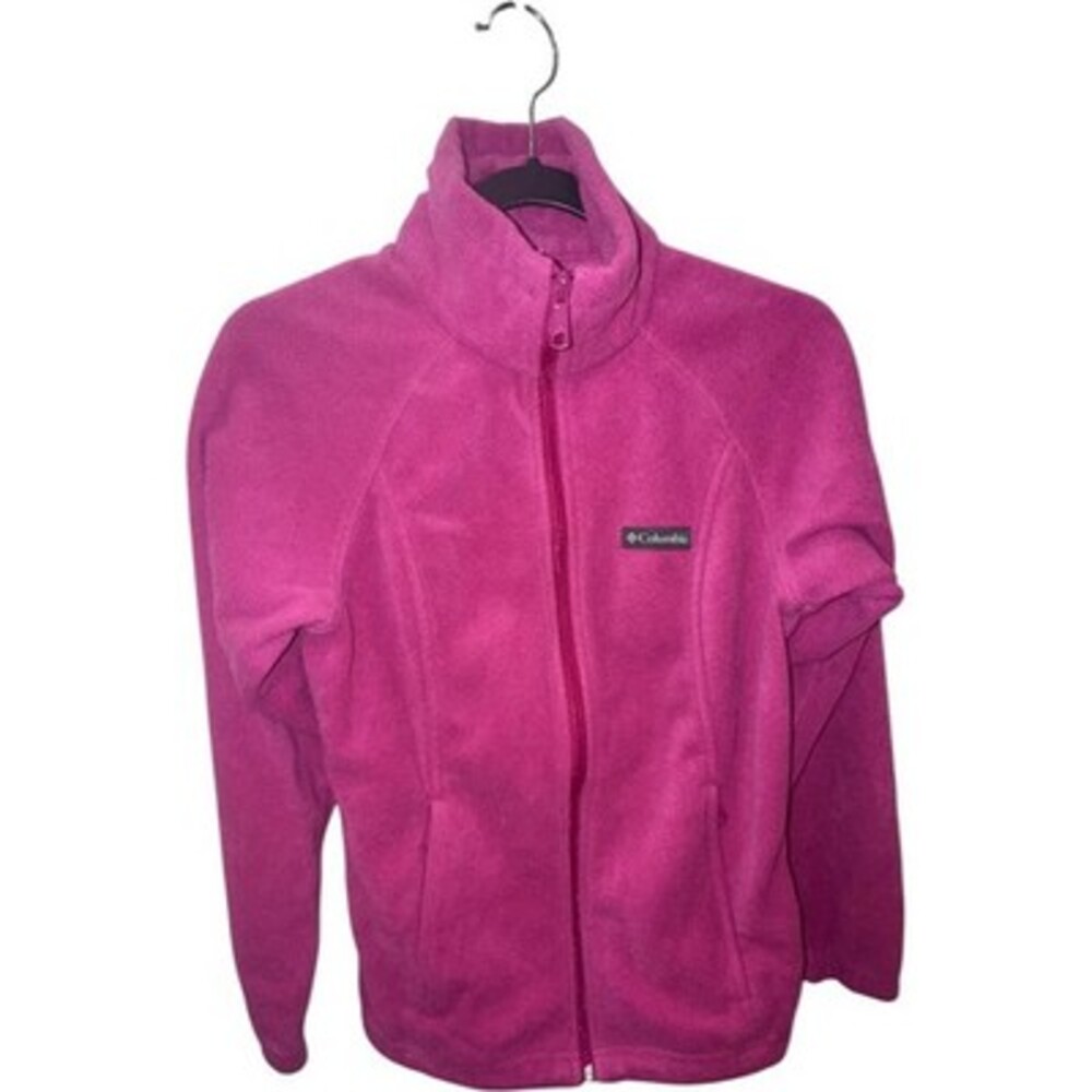 Columbia Women's Fleece Jacket - Pink, Size S